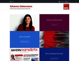 johanna-uekermann.de screenshot