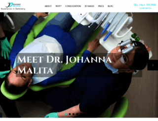johannadental.com screenshot