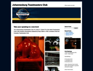 johannesburg-toastmasters.org.za screenshot
