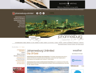 johannesburg-unlimited.co.za screenshot