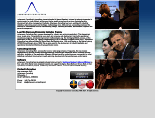 johansson-consulting.com screenshot