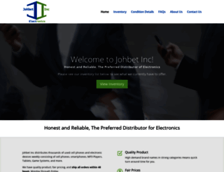 johbetelectronics.com screenshot