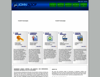 johnalsopinsurance.com screenshot