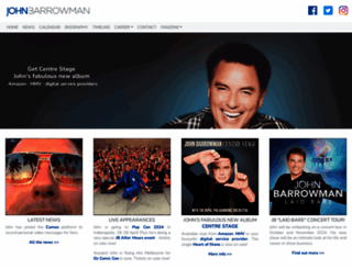 johnbarrowman.com screenshot