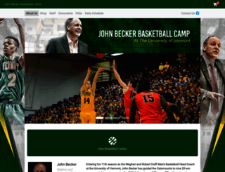 johnbeckerbasketballcamp.com screenshot