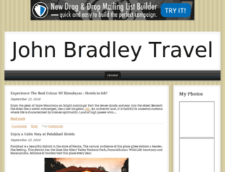 johnbradleytravel.bravesites.com screenshot