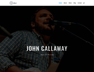 johncallaway.com screenshot