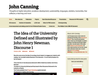 johncanning.net screenshot