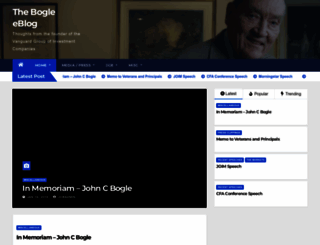johncbogle.com screenshot