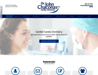 johnchaconasdds.com screenshot