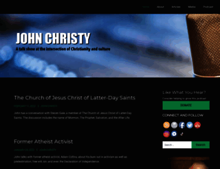 johnchristy.com screenshot