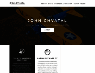 johnchvatal.com screenshot