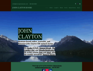 johnclaytonbooks.com screenshot