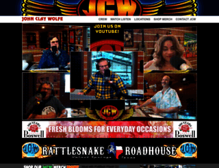 johnclaywolfe.com screenshot