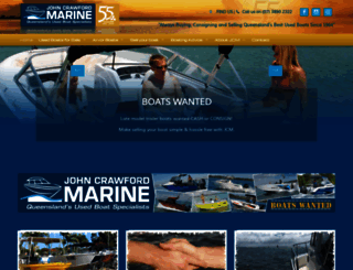 johncrawfordmarine.com.au screenshot