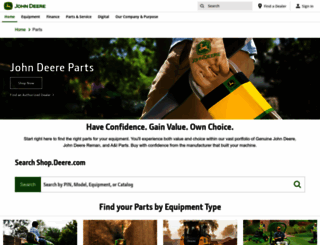 johndeereparts.com screenshot