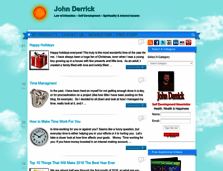 johnderrick.com screenshot