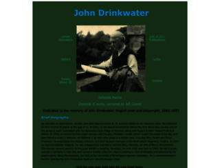 johndrinkwater.org screenshot