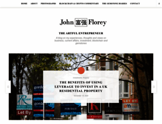 johnflorey.com screenshot