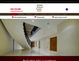 johnfoleyandsontilers.co.uk screenshot