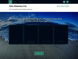johnglassmanlaw.com screenshot