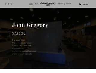 johngregorysalon.com screenshot