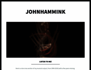 johnhamm.ink screenshot