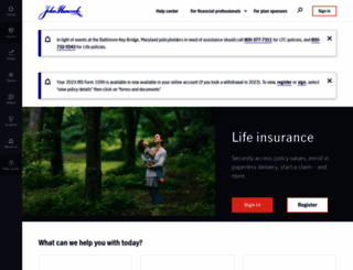 johnhancockinsurance.com screenshot