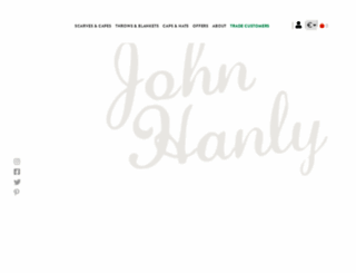 johnhanly.com screenshot