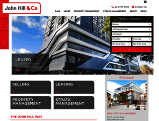 johnhill.com.au screenshot