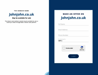 johnjohn.co.uk screenshot