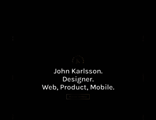 johnkarlsson.se screenshot