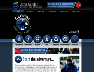 johnkendall.com screenshot