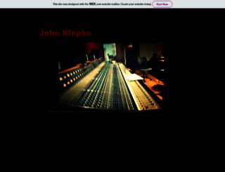 johnklepko.com screenshot