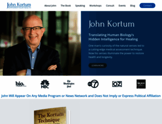 johnkortum.com screenshot