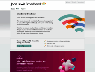 johnlewisbroadband.com screenshot