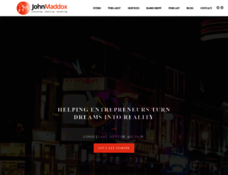 johnmaddox.com screenshot