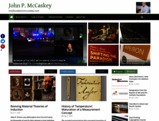 johnmccaskey.com screenshot