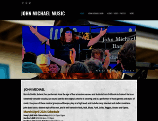 johnmichaelband.com screenshot