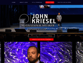 johnmkriesel.com screenshot