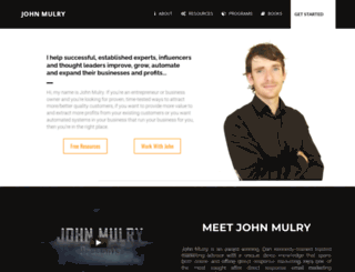 johnmulry.com screenshot