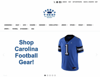 johnnytshirt.com screenshot