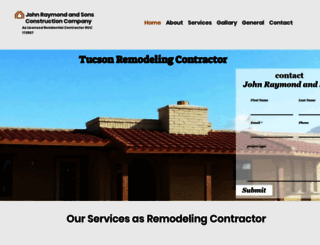 johnraymondandsonsconstruction.com screenshot