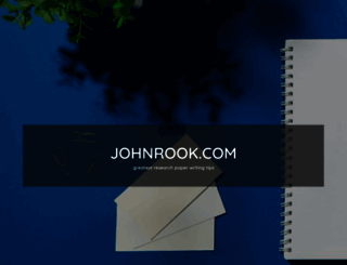 johnrook.com screenshot