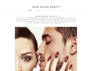 johnrussobeauty.com screenshot