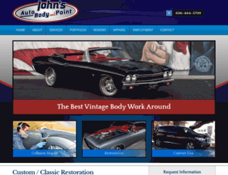 johnsautobodystl.com screenshot