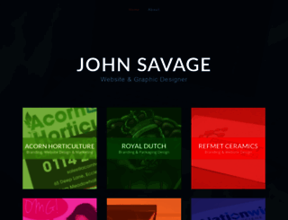 johnsavage.me screenshot