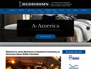 johnsbedrooms.com screenshot