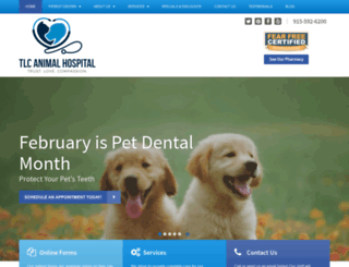 johnsenanimalhospital.com screenshot