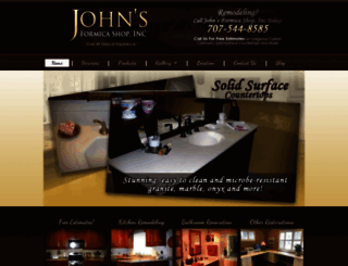 johnsformicashop.com screenshot